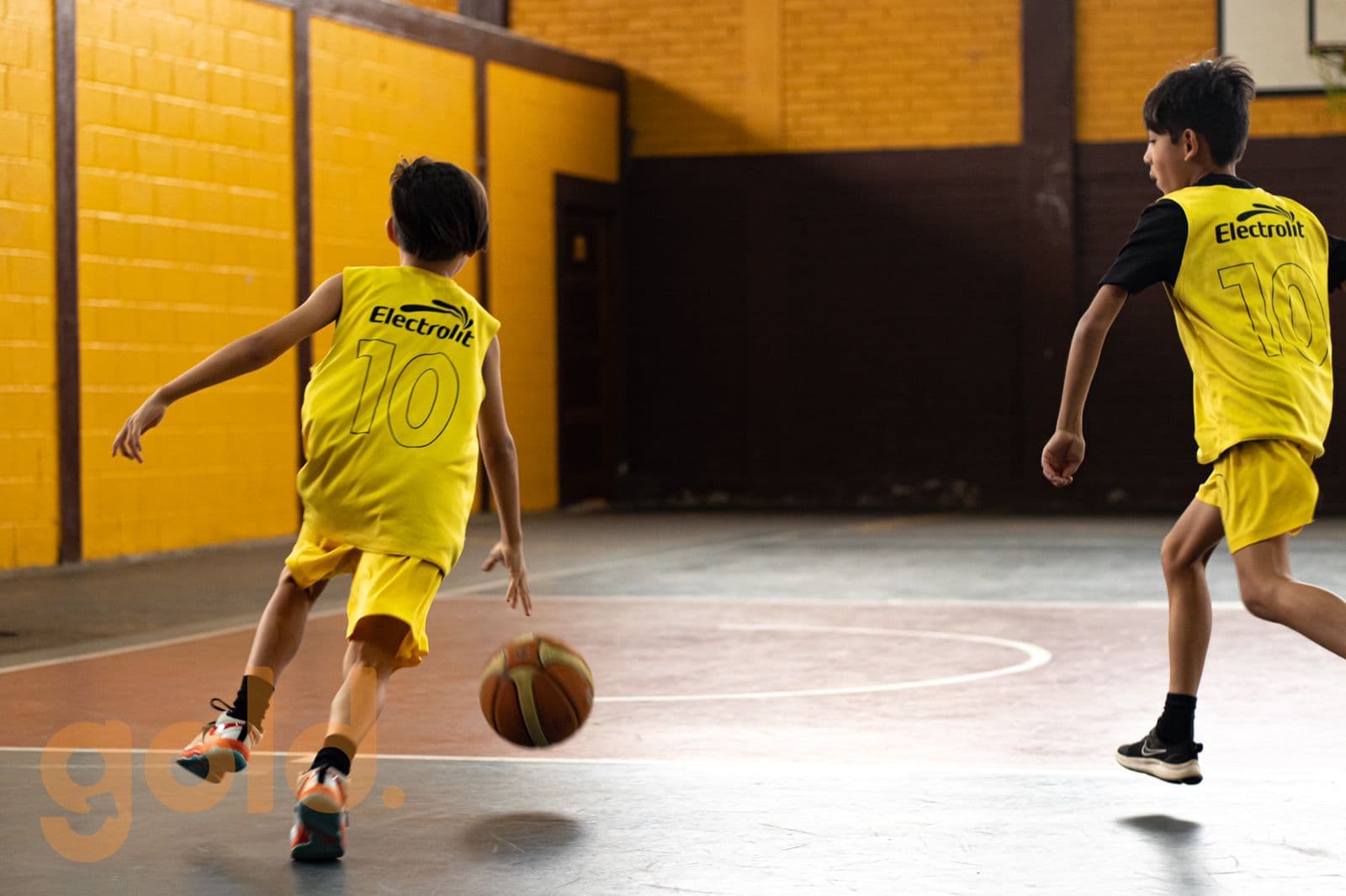 Gold Minibasketball 01
